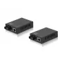 LevelOne FVT-2202 Media Converter komplekts RJ45 uz SC BIDI, vienmoda šķiedra, 20 km