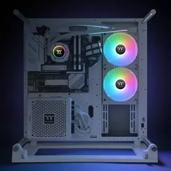 Šķidruma dzesēšanas sistēma Thermaltake CL-W377-PL14SW-A 14 cm Balta 84.32 cfm