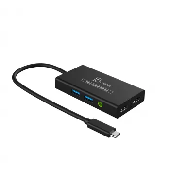 Video uztveršanas USB centrs j5create JVA01-N 1920x1080 30Hz Melns