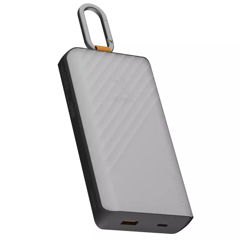 Power bank Xtorm XG2S101 — 10000 mAh LiPo, 30 W, USB-C + USB-A, Pelēks/Melns/Orangžs