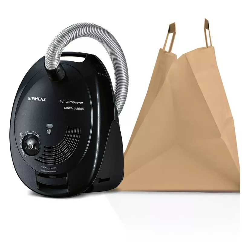 Siemens VS06A212 putekļu sūcējs, cilindrisks, sausā tīrīšana, 600 W, putekļu maiss