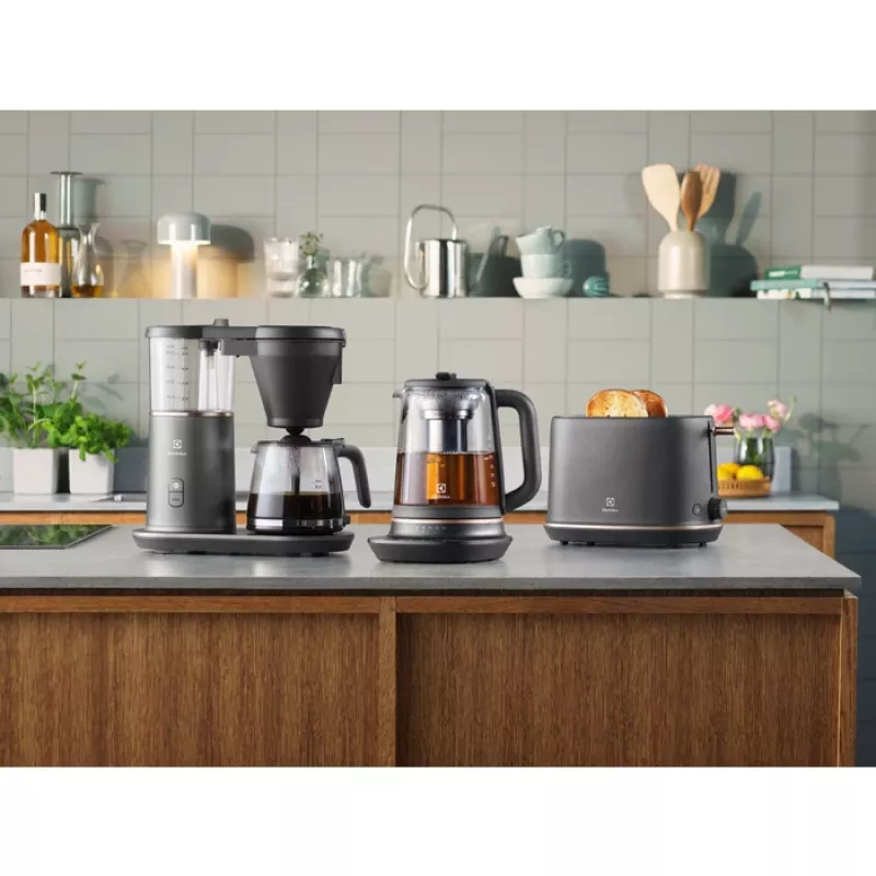 Toasteris Electrolux E7T1-6BP 2 šķēles 980 W Melns