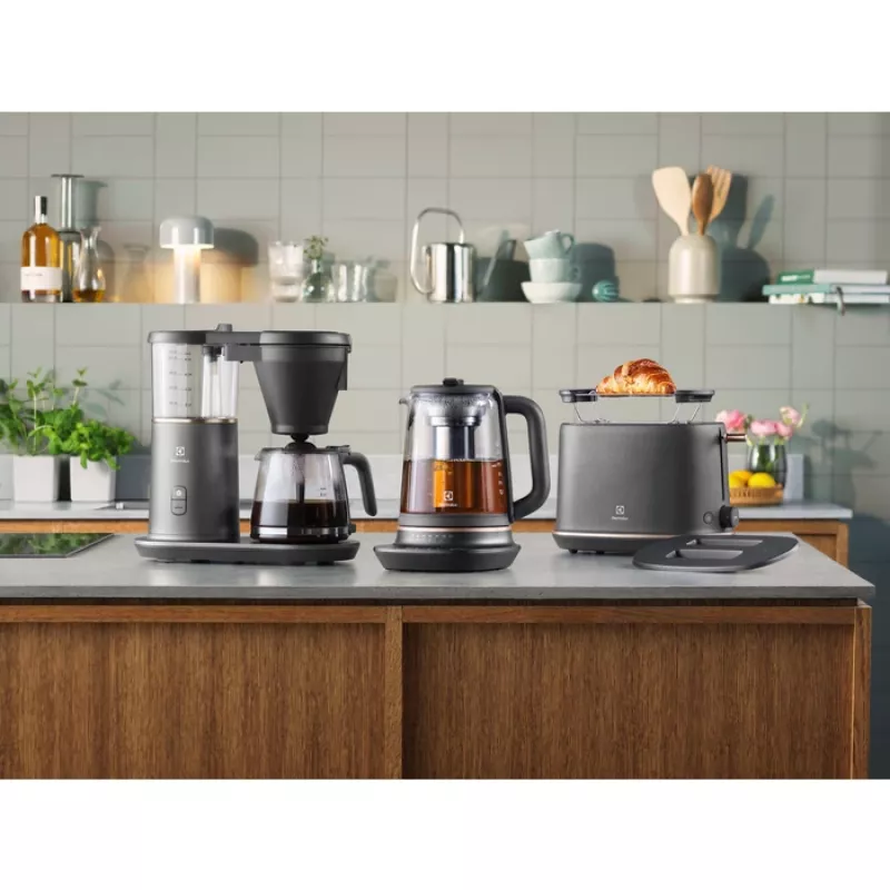 Toasteris Electrolux E7T1-6BP 2 šķēles 980 W Melns