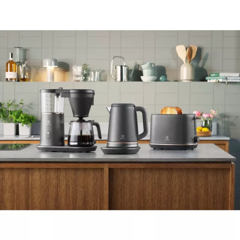 Toasteris Electrolux E7T1-6BP 2 šķēles 980 W Melns
