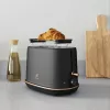Toasteris Electrolux E7T1-6BP 2 šķēles 980 W Melns