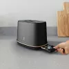 Toasteris Electrolux E7T1-6BP 2 šķēles 980 W Melns