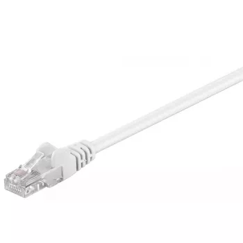 Tīkla kabelis GOOBAY 68501 RJ-45 Cat5e 1 m Balts U/UTP 10/100/1000Base-T(X)