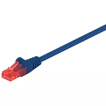 Goobay CAT 6 Patch kabelis U/UTP zils 0,5 m RJ-45