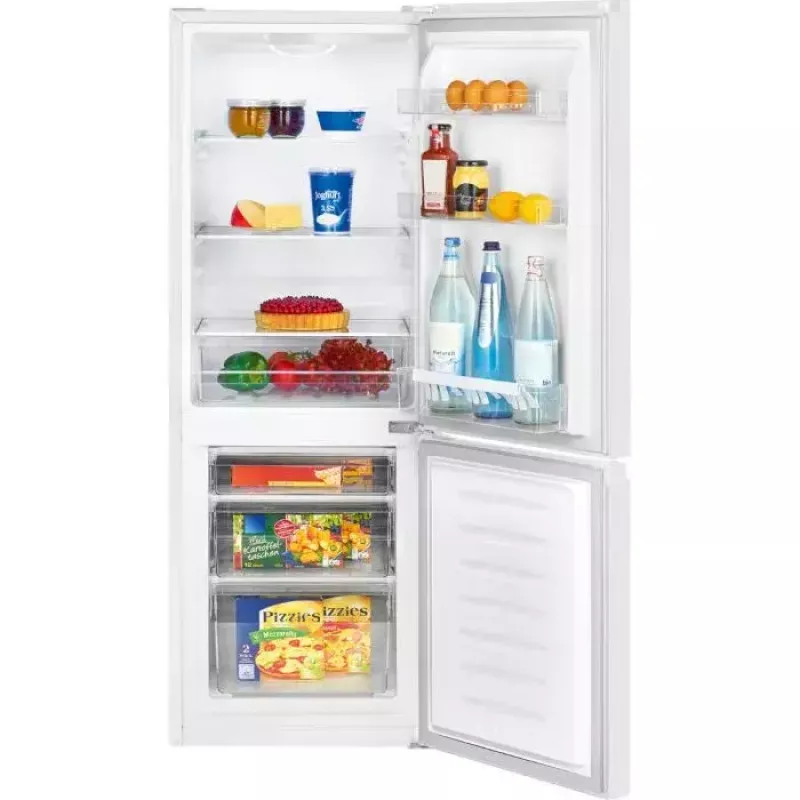 Brīvi stāvošs ledusskapis BOMANN KG 320.2 – 165 L (Ledusskapis 122 L, Saldētava 43 L), E klase, 143 cm, balts