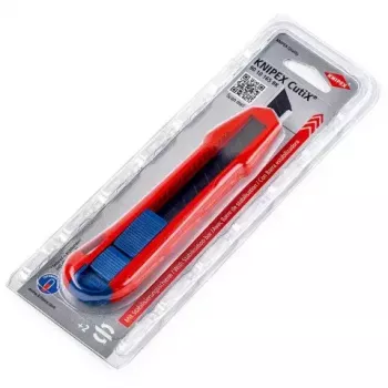 Nazis ar nolaužamu asmeni Knipex CutiX® Black Blue Red