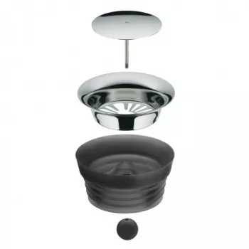 WMF 0617726040 Vīna karafe 1,5 L Melna, Caurspīdīga