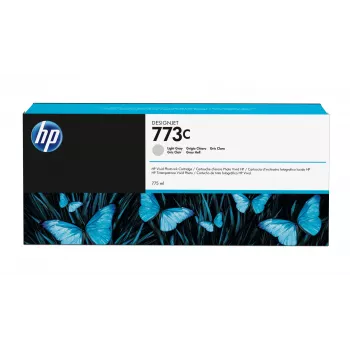 HP 773C 775 ml Light Gray DesignJet tintes kasetne