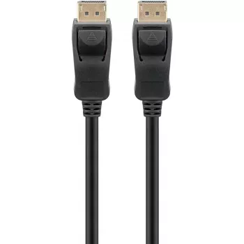Goobay DisplayPort 1.4 kabelis 1m, 6mm, DisplayPort-DisplayPort