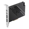 ASUS USB4 PCIe Gen4 karte ar diviem USB4 (USB-C) portiem un DisplayPort 1.4 atbalstu