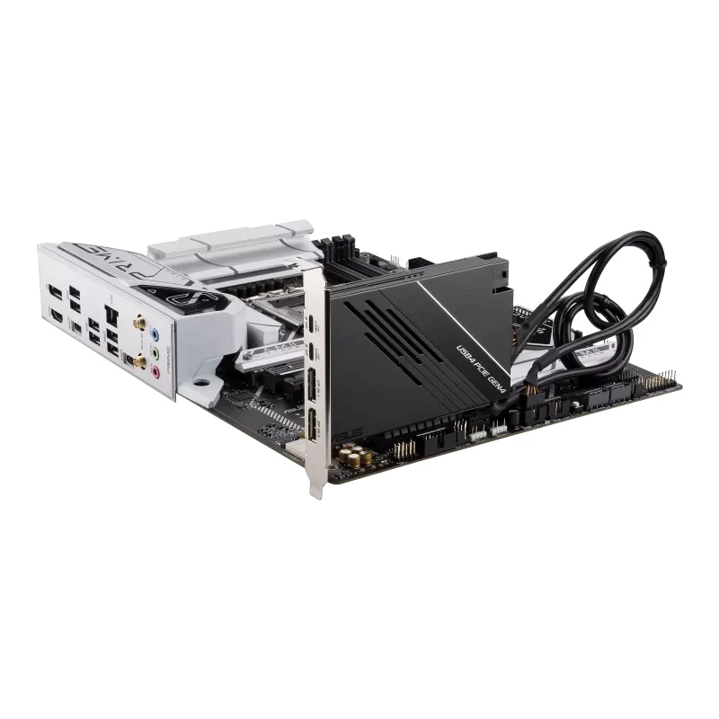 ASUS USB4 PCIe Gen4 karte ar diviem USB4 (USB-C) portiem un DisplayPort 1.4 atbalstu