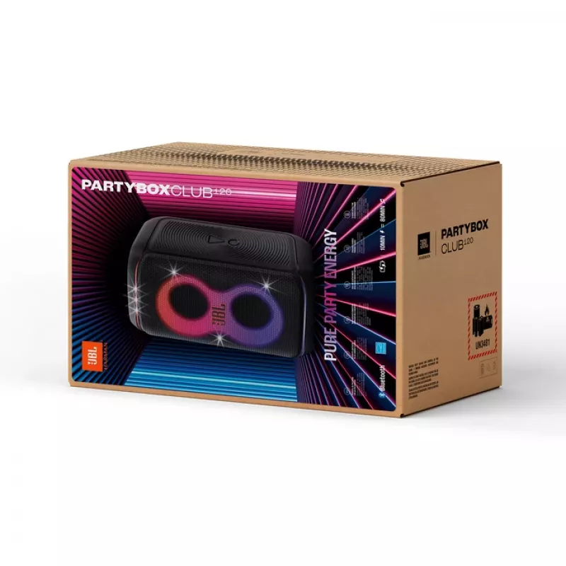 JBL PartyBox Club 120 Party skaļrunis Melns 160 W