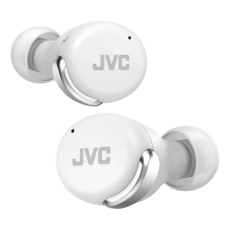 JVC HA-A30T aktīvās trokšņu slāpēšanas TWS austiņas baltā krāsā