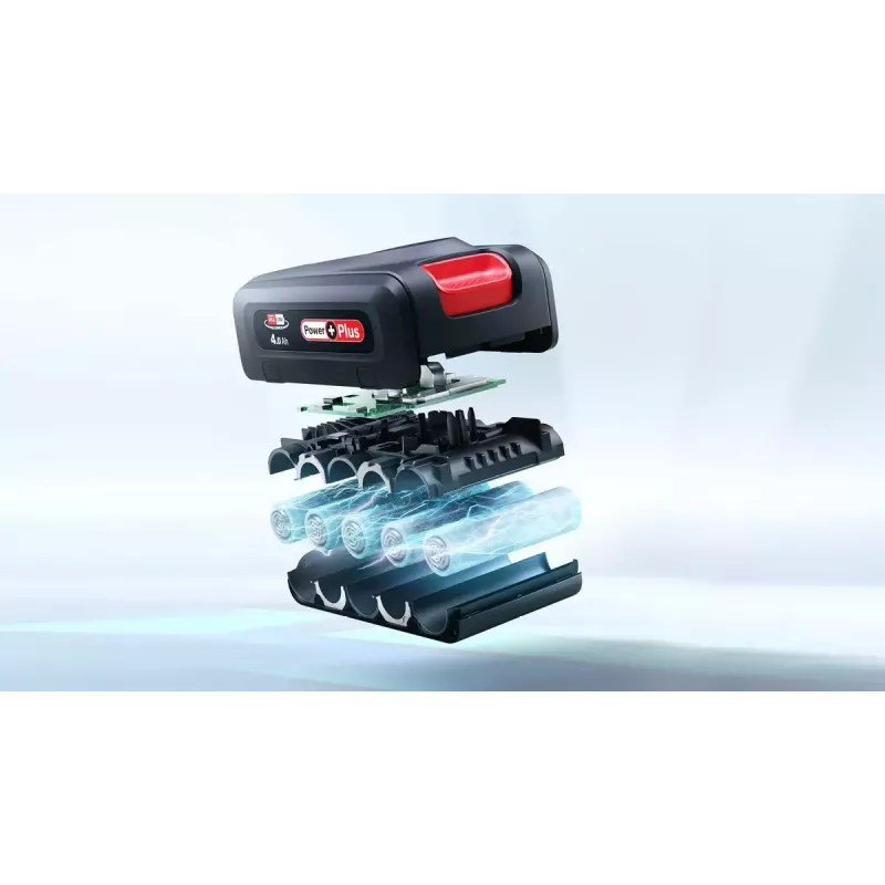 Bosch Serie 8 BBS8214 2-in-1 bezvadu slotas putekļsūcējs, 18V, 4Ah, balts