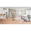 Bosch Serie 8 BBS8214 2-in-1 bezvadu slotas putekļsūcējs, 18V, 4Ah, balts