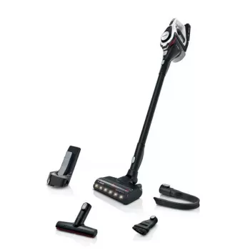 Bosch Serie 8 BBS8214 2-in-1 bezvadu slotas putekļsūcējs, 18V, 4Ah, balts