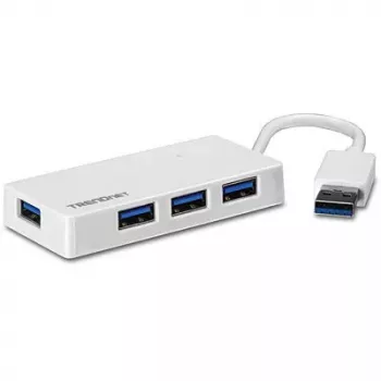Hub Trendnet TU3-H4E USB 3.2 Gen 1 Type-A Balts