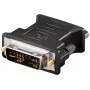 DVI-A/VGA monitora adapteris Goobay 69971 Melns