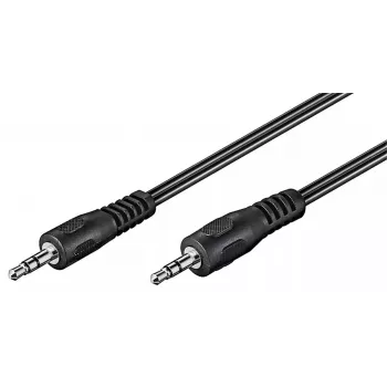 AUX audio savienotāja kabelis Goobay 50019 3.5 mm stereo plakans 1.5 m