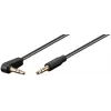 Audio kabelis Goobay 67782 0.5m 3.5mm vīriešu-vīriešu melns