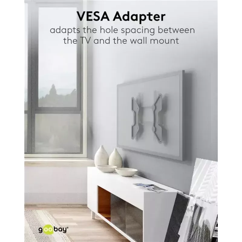 VESA adapteris TV sienas stiprinājumam Goobay 60134
