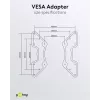 VESA adapteris TV sienas stiprinājumam Goobay 60134