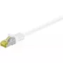 Tīkla kabelis Goobay RJ45 Patch Cord CAT 6A S/FTP 20m Balts