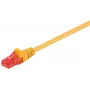 Tīkla kabelis Goobay 95249 RJ-45 Cat6 0,25 m Dzeltens