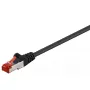 Tīkla kabelis Goobay 95458 RJ-45 Cat6 0,25 m Melns