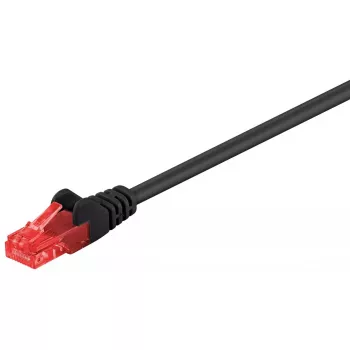 Goobay CAT 6 Patch Cable RJ-45 Cat6 5m Melns