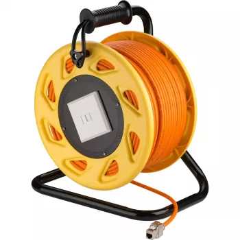 Tīkla kabelis Goobay Portable RJ45 50m Cat7a Oranžs