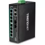 Trendnet TI-PG102 nepārvaldīts industriālais Gigabit PoE+ slēdzis, 10 porti, 240 W