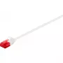 Tīkla kabelis Goobay 93693 2m Cat6 U/UTP Balts