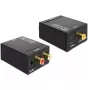 Audio pārveidotājs DeLOCK 62444 Melns