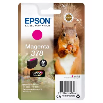 Kasetne Epson 378 Magenta 360 lpp Tinte C13T37834010
