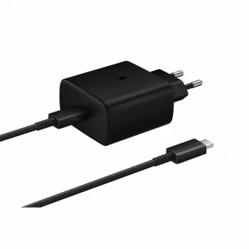 Samsung EP-TA845 lādētājs melns AC ātrā uzlāde iekštelpām