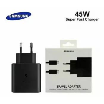 Samsung EP-TA845 lādētājs melns AC ātrā uzlāde iekštelpām
