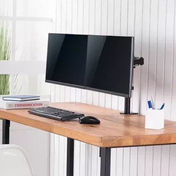 Piestiprināms monitora stiprinājums LogiLink BP0098 32 collu melns