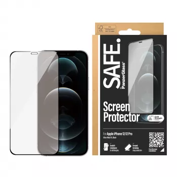PanzerGlass SAFE. by ® Ekrāna aizsargs iPhone 12 | 12 Pro | Mala-pie-malas