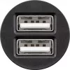 Goobay Dual-USB Auto lādētājs 24 W Melns Ātrā uzlāde ar Aizsardzību pret Pārslodzi