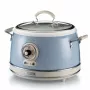 Ariete 2904 Rīsu plīts - Elektriskā rīsu plīts ar keramikas bļodu - Pašdarināts suši - Multivāre - Vintage līnija - 3.5 L - 650 W - Zila