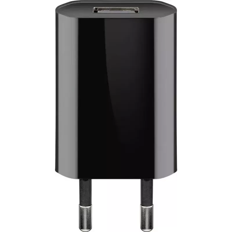 Lādētāja komplekts Goobay USB-C 5W ar kabeli 1m Melns