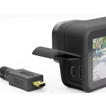 HDMI kabelis Wentronic 58683 0.15m Type D Micro uz Type A Standarta Melns
