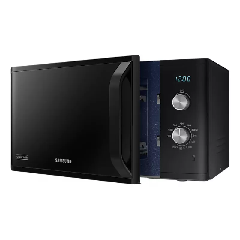 Samsung MG23K3614AK/BA Melnā Solo Mikroviļņu Krāsns 23 L 1250 W