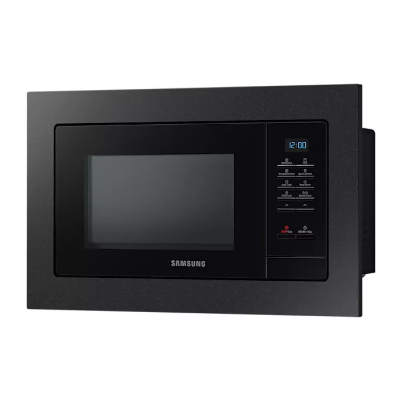 Samsung MQ7000A Melns Grill mikrovilns krāsns Iebūvējama 23 L 800 W