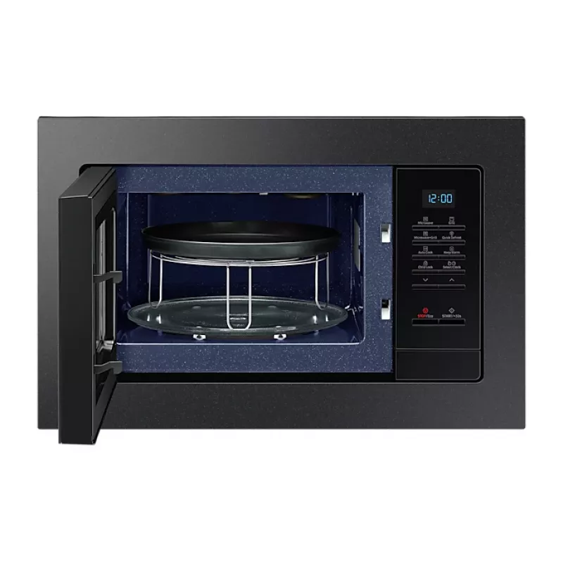 Samsung MQ7000A Melns Grill mikrovilns krāsns Iebūvējama 23 L 800 W